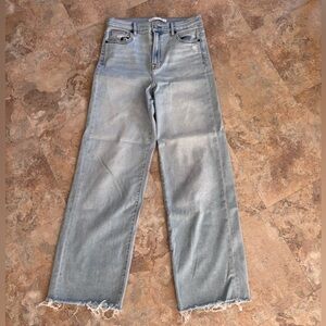 Altar'd State Light Blue Wide Leg Jeans